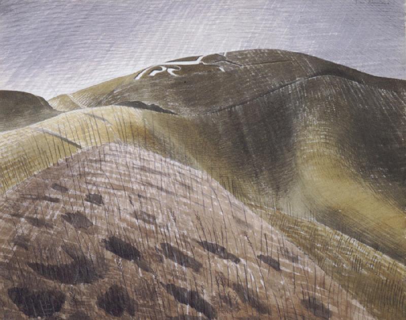 Eric Ravilious The Vale of the White Horse Germany oil painting art